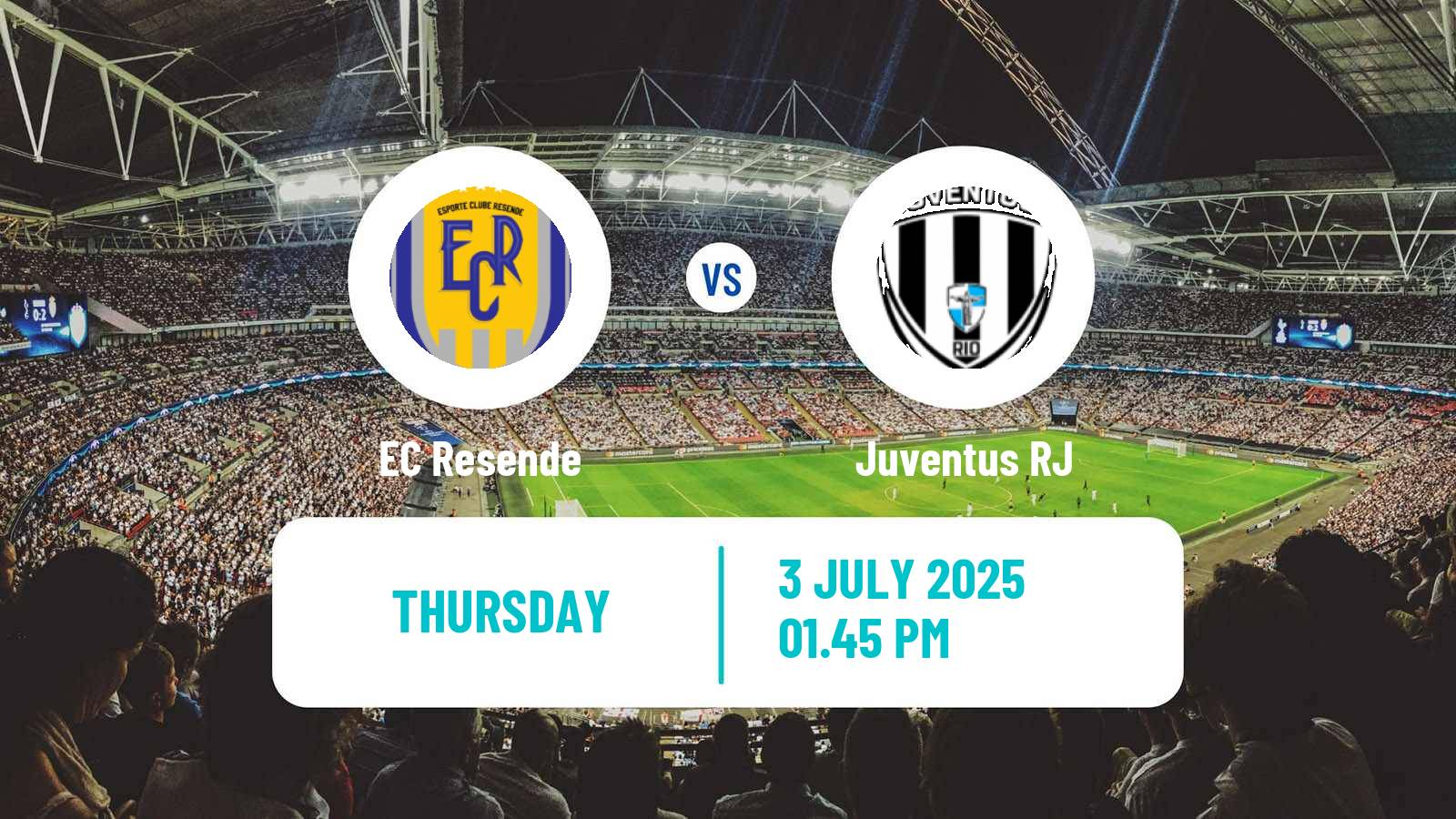 Soccer Brazilian Carioca C EC Resende - Juventus RJ