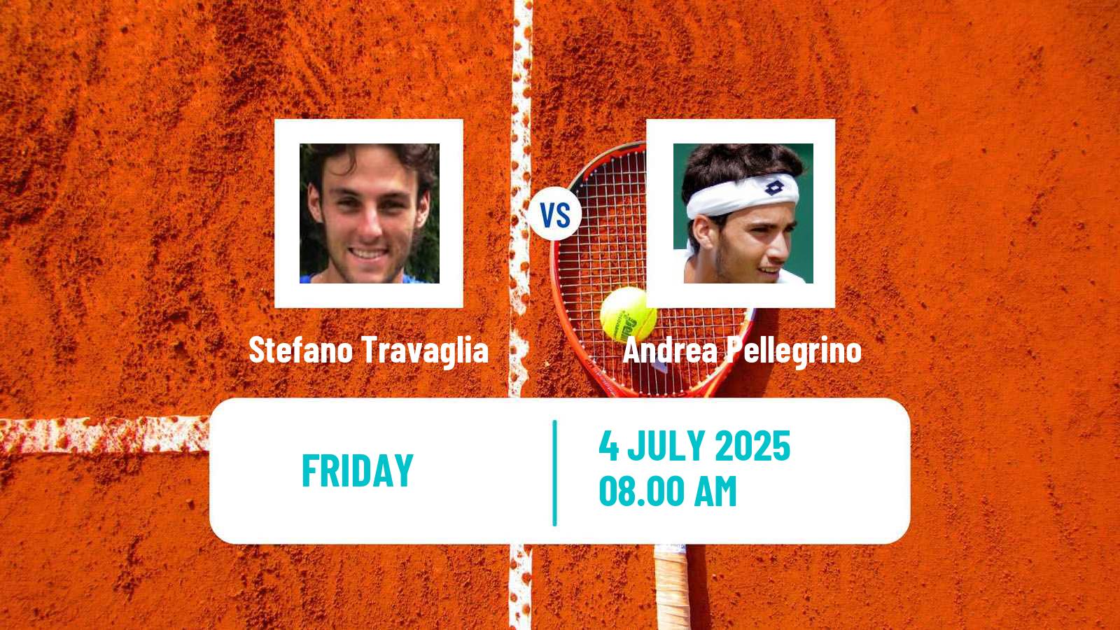 Tennis Modena Challenger Men Stefano Travaglia - Andrea Pellegrino