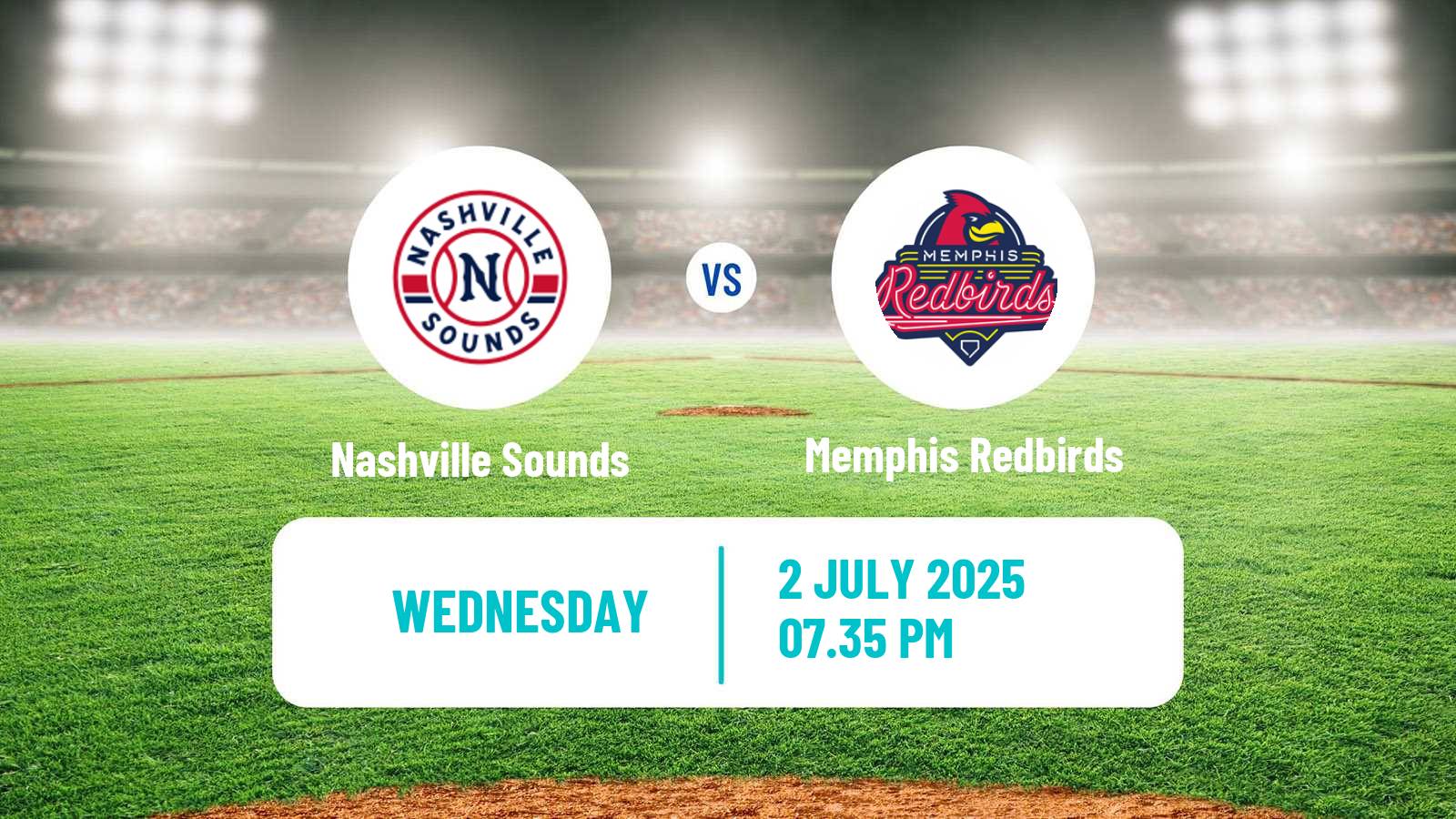 Baseball IL Nashville Sounds - Memphis Redbirds
