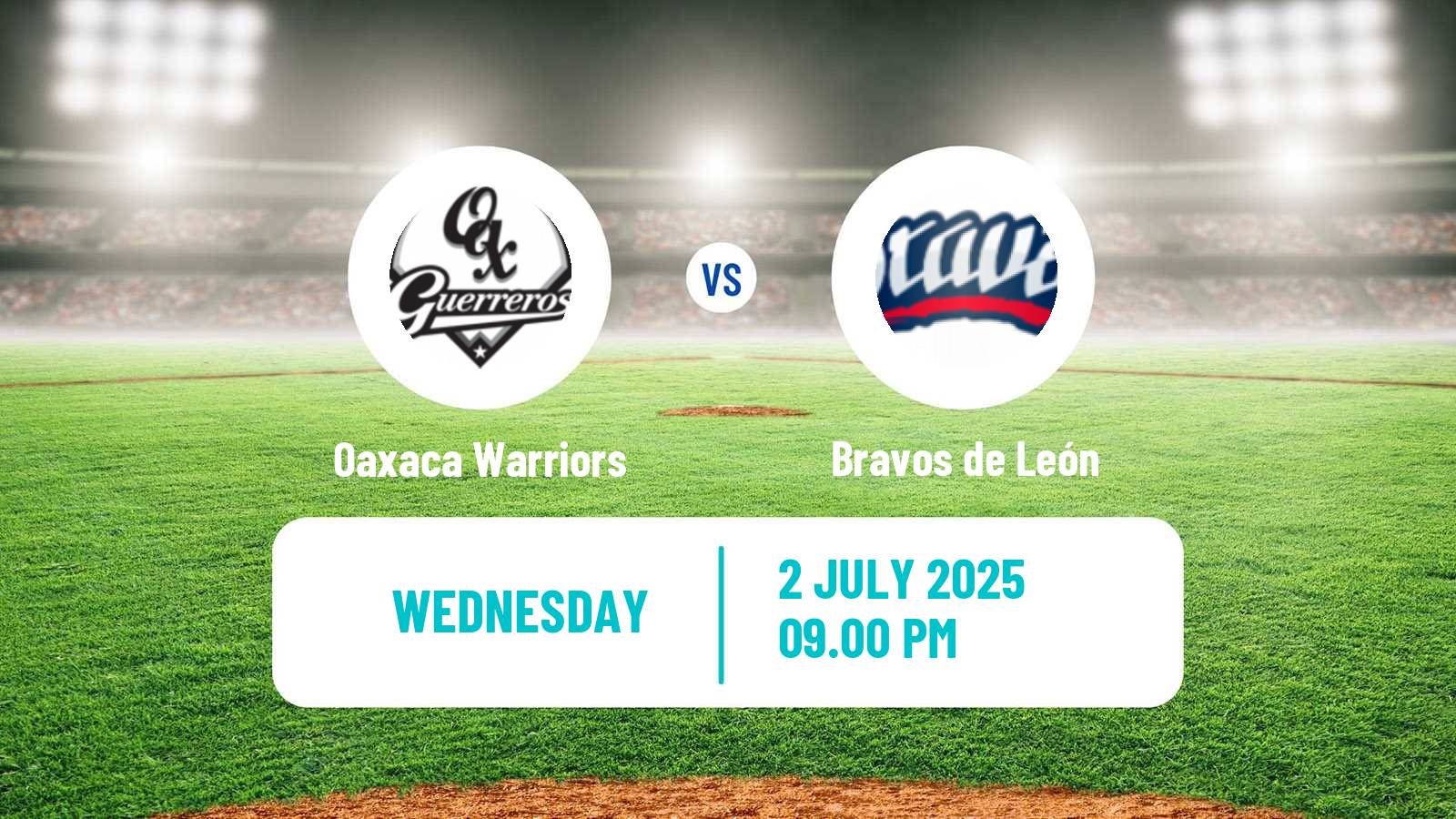 Baseball LMB Oaxaca Warriors - Bravos de León