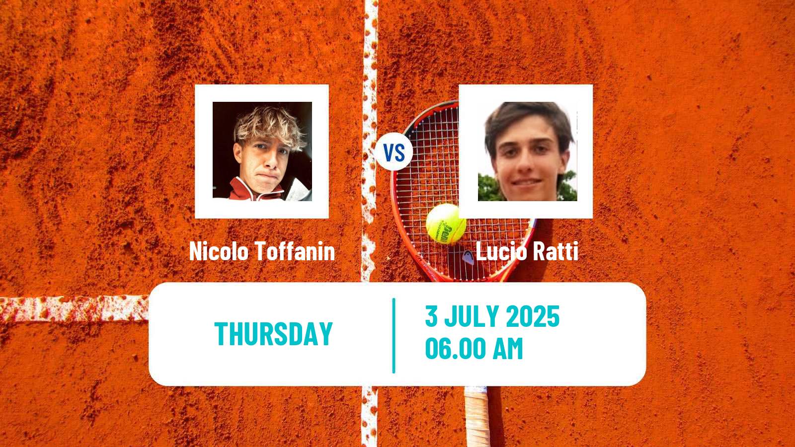 Tennis ITF M15 Tanger Men Nicolo Toffanin - Lucio Ratti