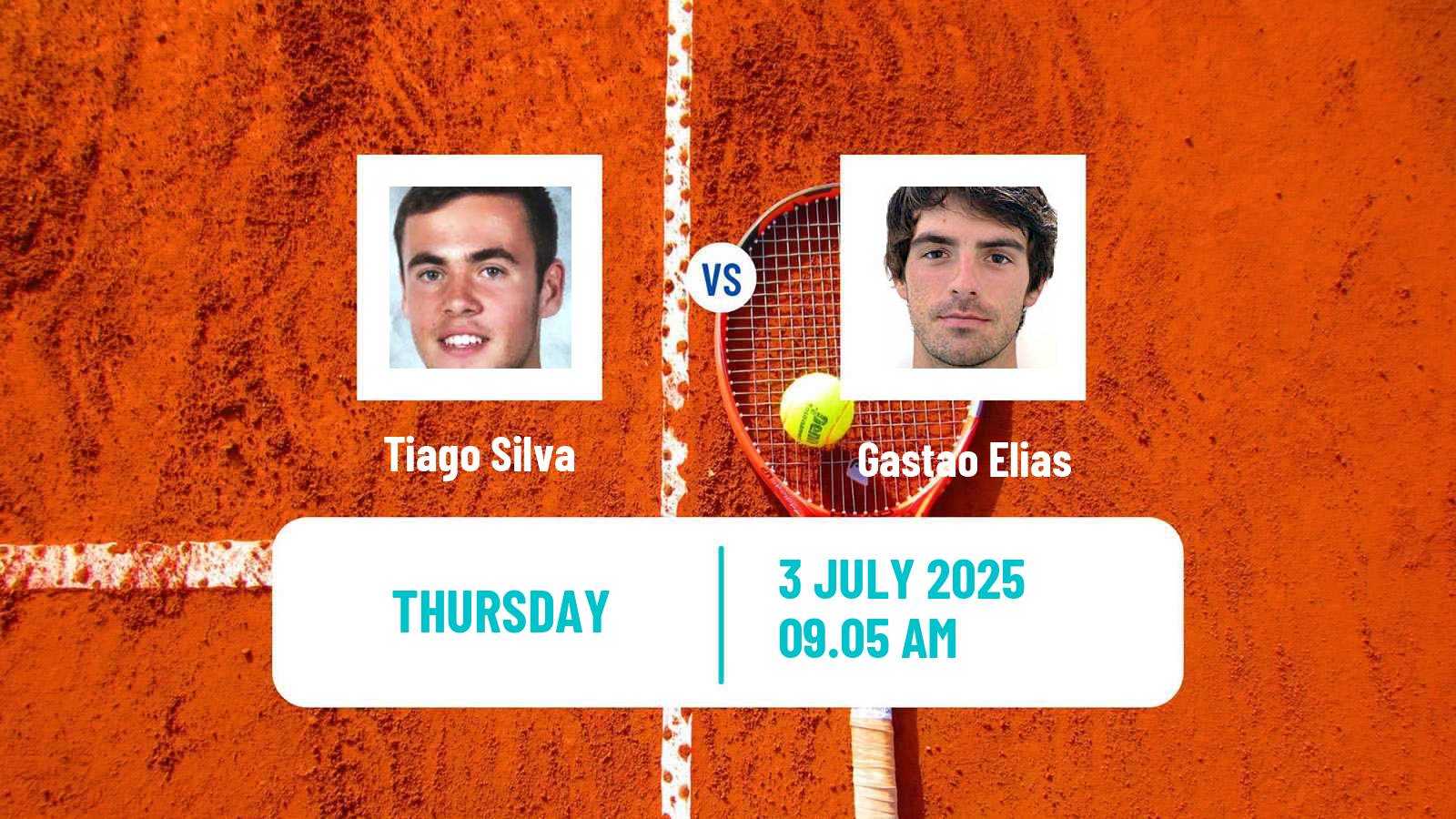 Tennis ITF M25 Figueira Da Foz Men Tiago Silva - Gastao Elias