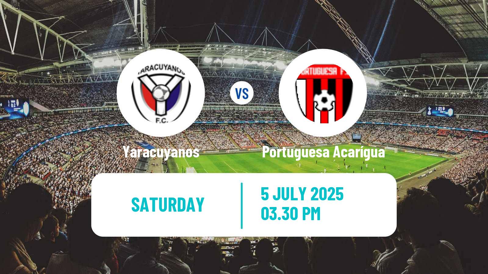 Soccer Venezuelan Primera Division Yaracuyanos - Portuguesa Acarígua