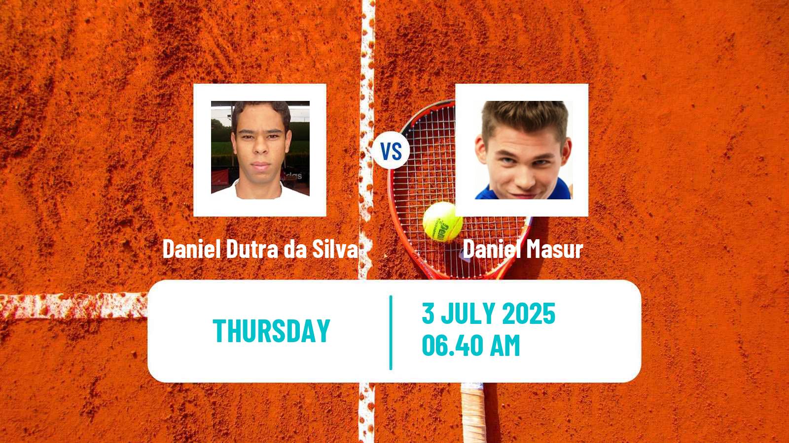 Tennis ITF M25 Marburg Men Daniel Dutra da Silva - Daniel Masur