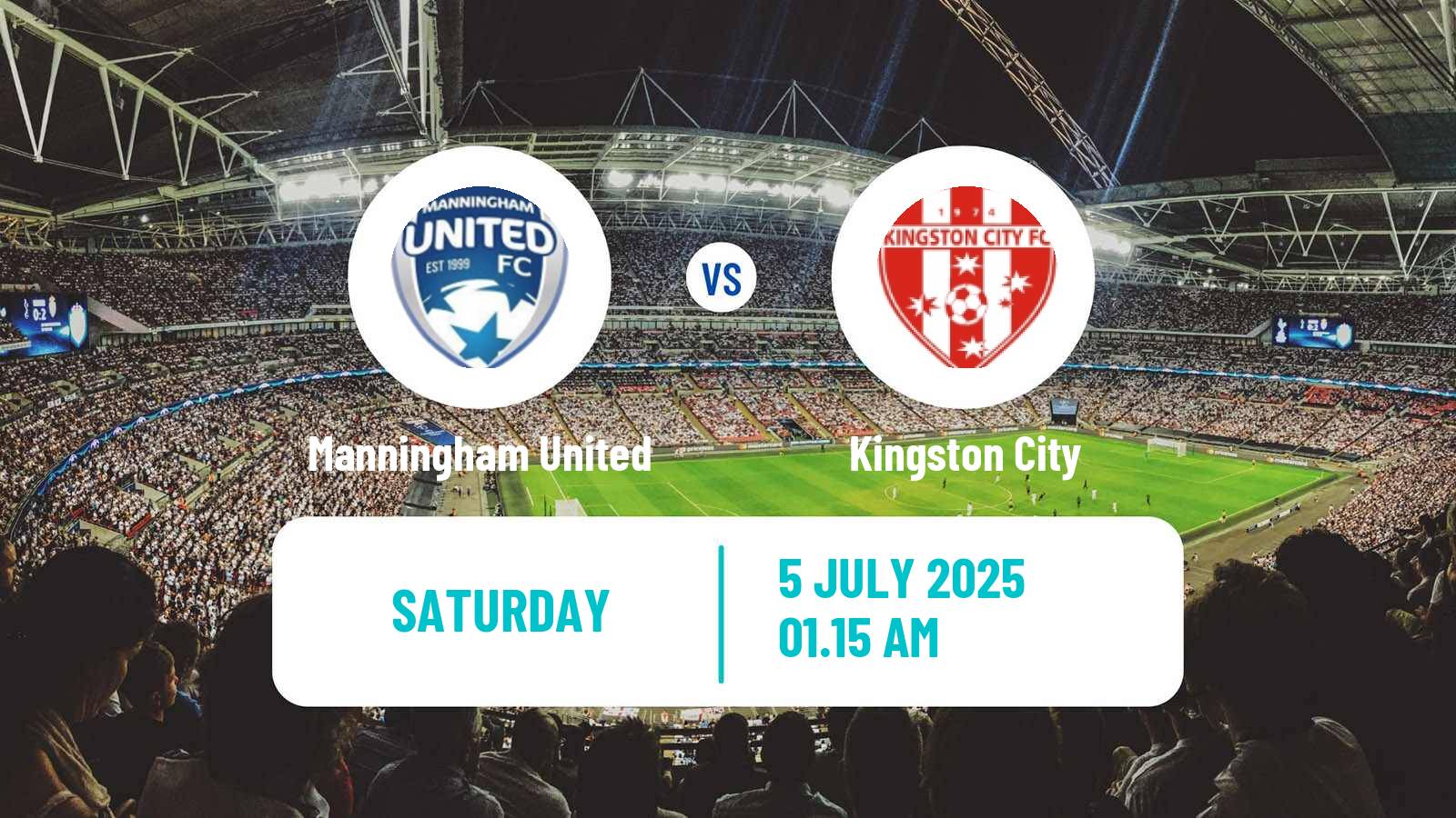 Soccer Australian Victoria Premier League Manningham United - Kingston City