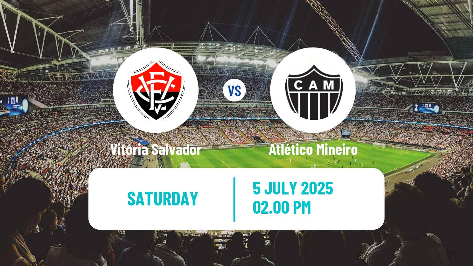 Soccer Brasileiro A2 Women Vitória Salvador - Atlético Mineiro