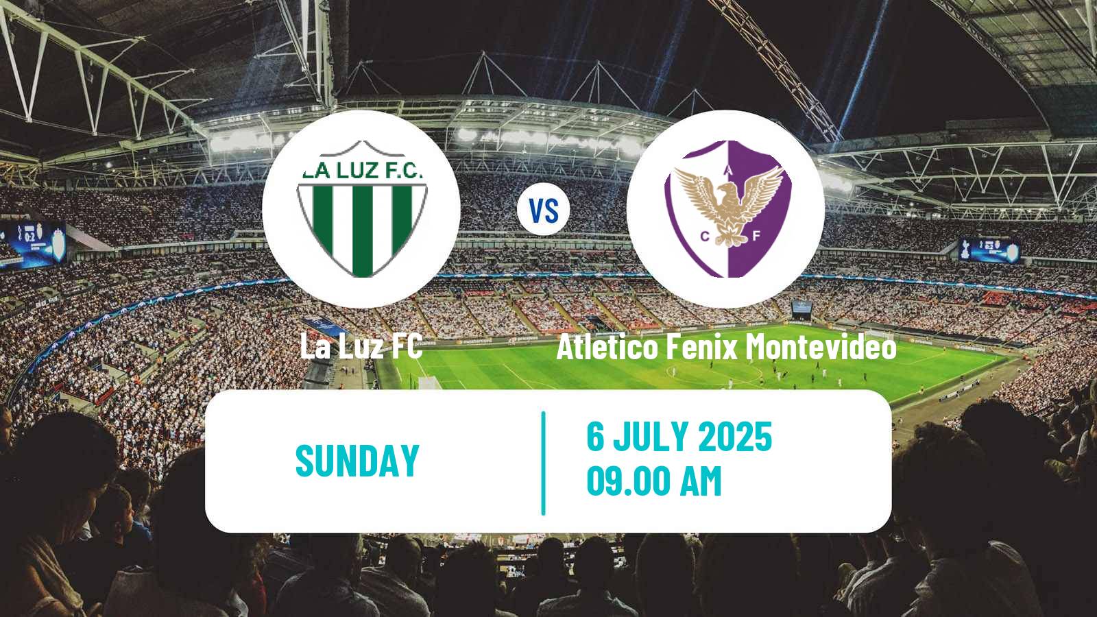 Soccer Uruguayan Segunda Division La Luz - Atletico Fenix Montevideo