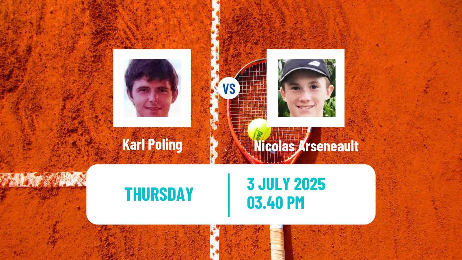 Tennis ITF M25 Laval Men Karl Poling - Nicolas Arseneault
