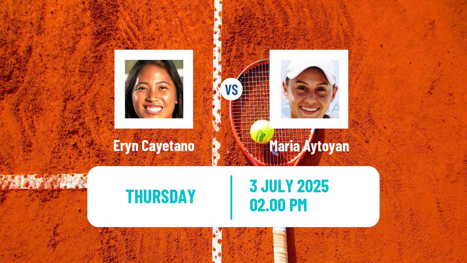 Tennis ITF W15 Los Angeles Ca Women Eryn Cayetano - Maria Aytoyan