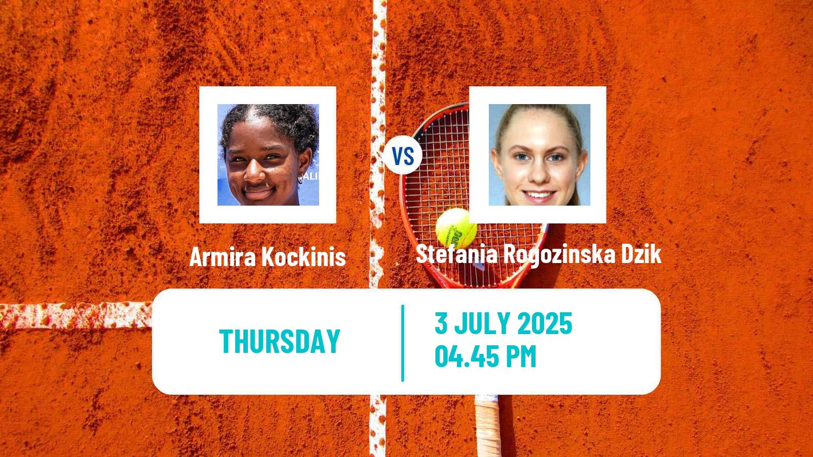 Tennis ITF W15 Los Angeles Ca Women Armira Kockinis - Stefania Rogozinska Dzik