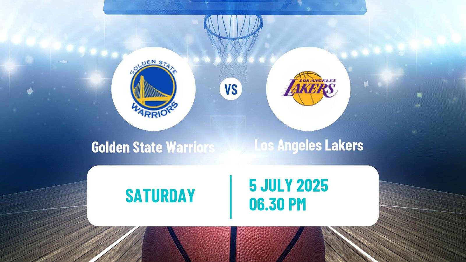 Basketball California Classic Basketball Golden State Warriors - Los Angeles Lakers