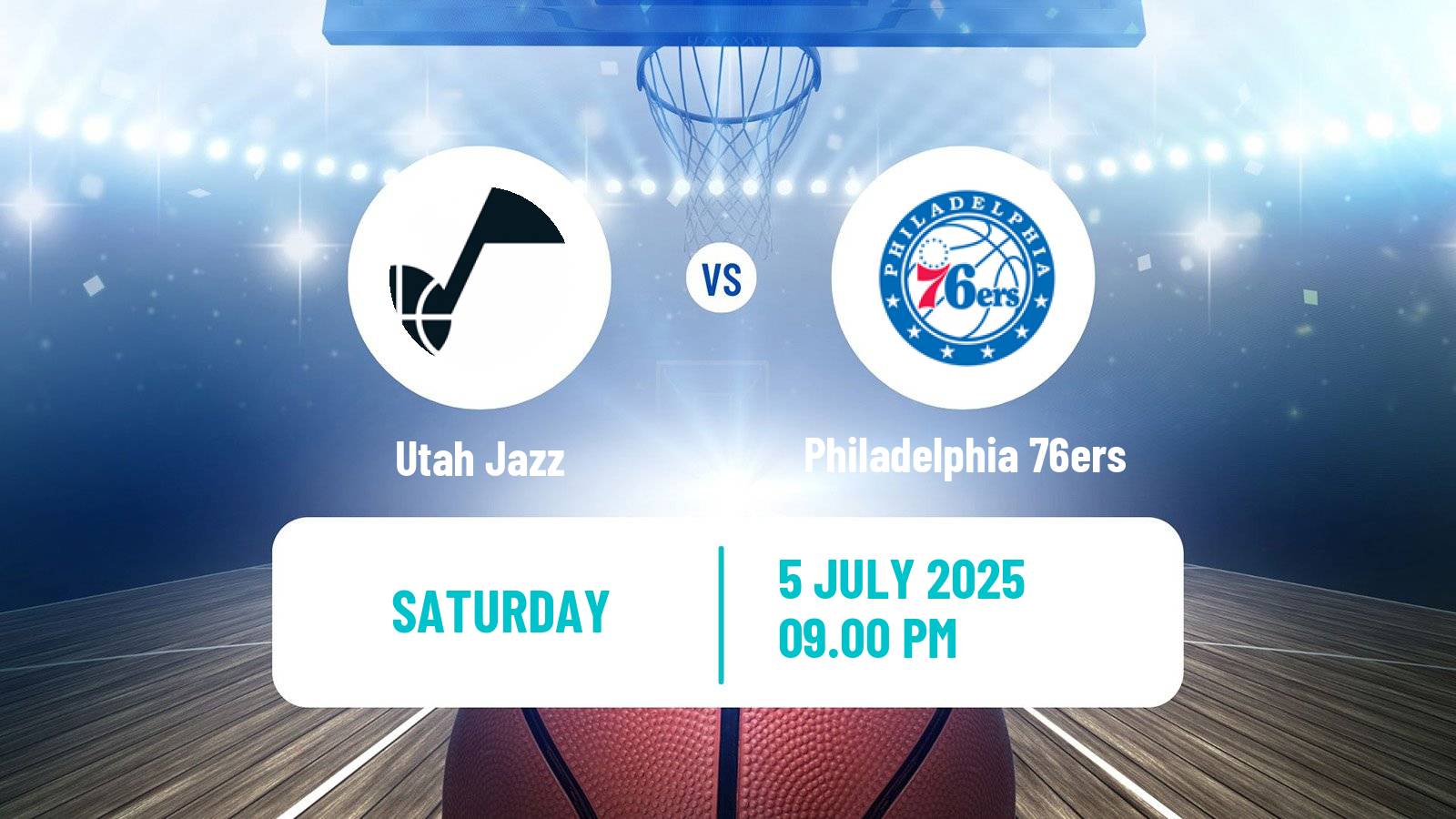 Basketball NBA Salt Lake City Summer League Utah Jazz - Philadelphia 76ers