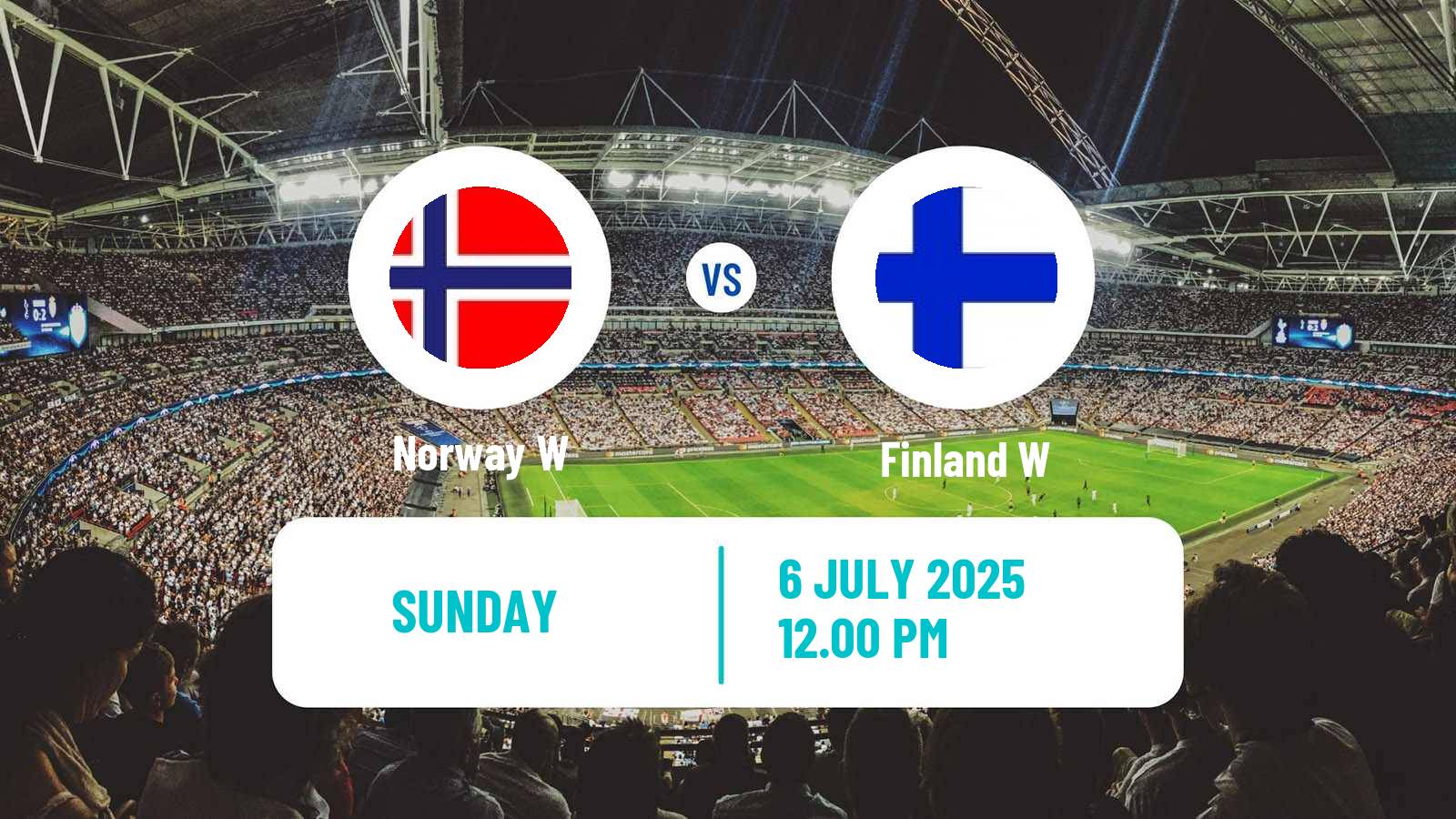 Soccer UEFA Euro Women Norway W - Finland W