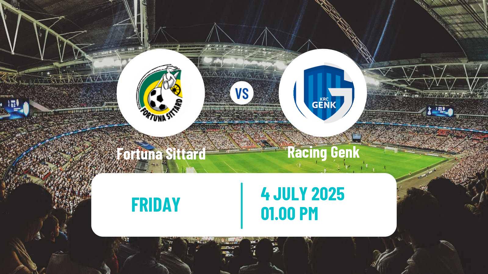 Soccer Club Friendly Fortuna Sittard - Genk