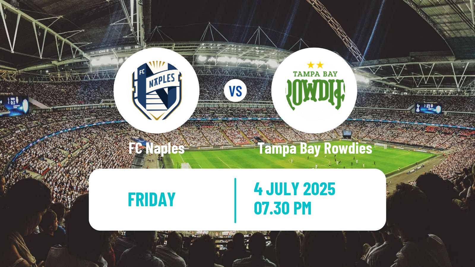 Soccer  USL League One Cup Naples - Tampa Bay Rowdies