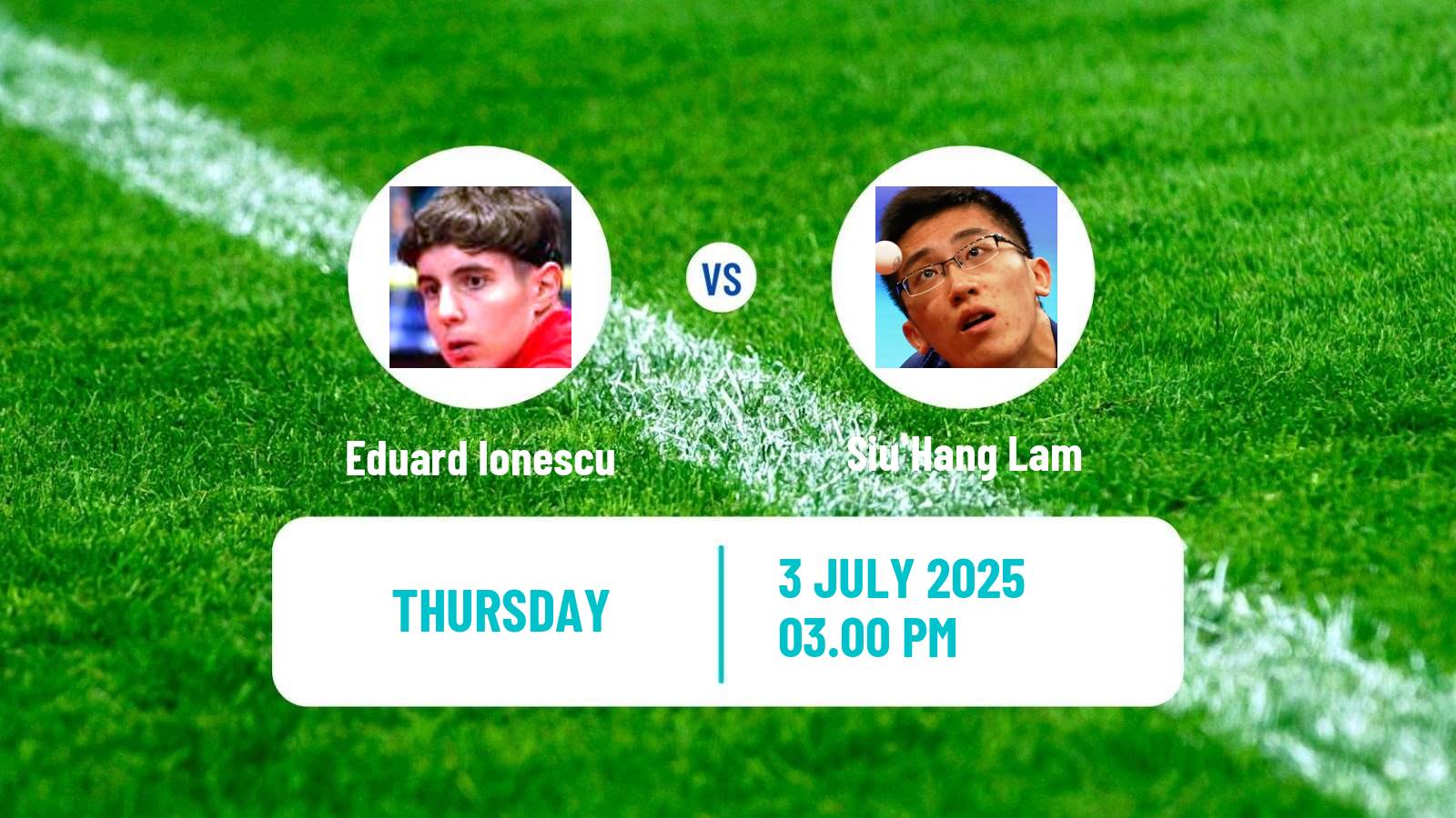 Table tennis United States Smash Men Eduard Ionescu - Siu Hang Lam