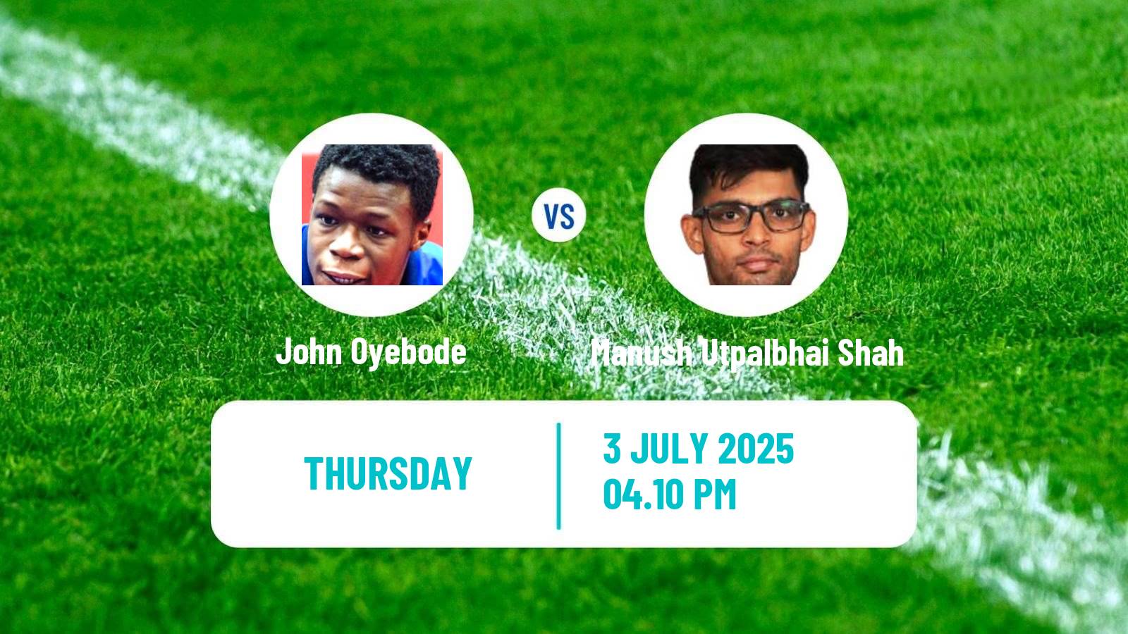 Table tennis United States Smash Men John Oyebode - Manush Utpalbhai Shah