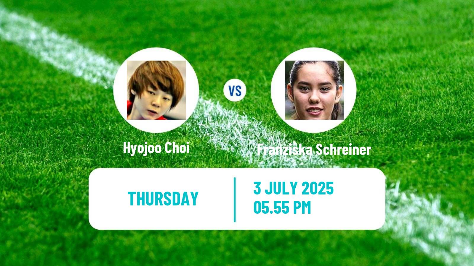 Table tennis United States Smash Women Hyojoo Choi - Franziska Schreiner