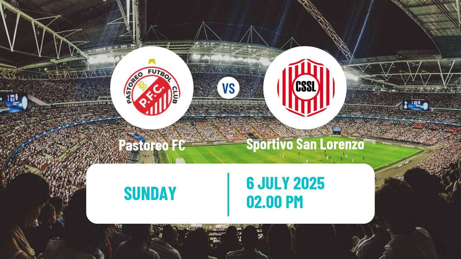 Football Paraguayan Division Intermedia Pastoreo - Sportivo San Lorenzo