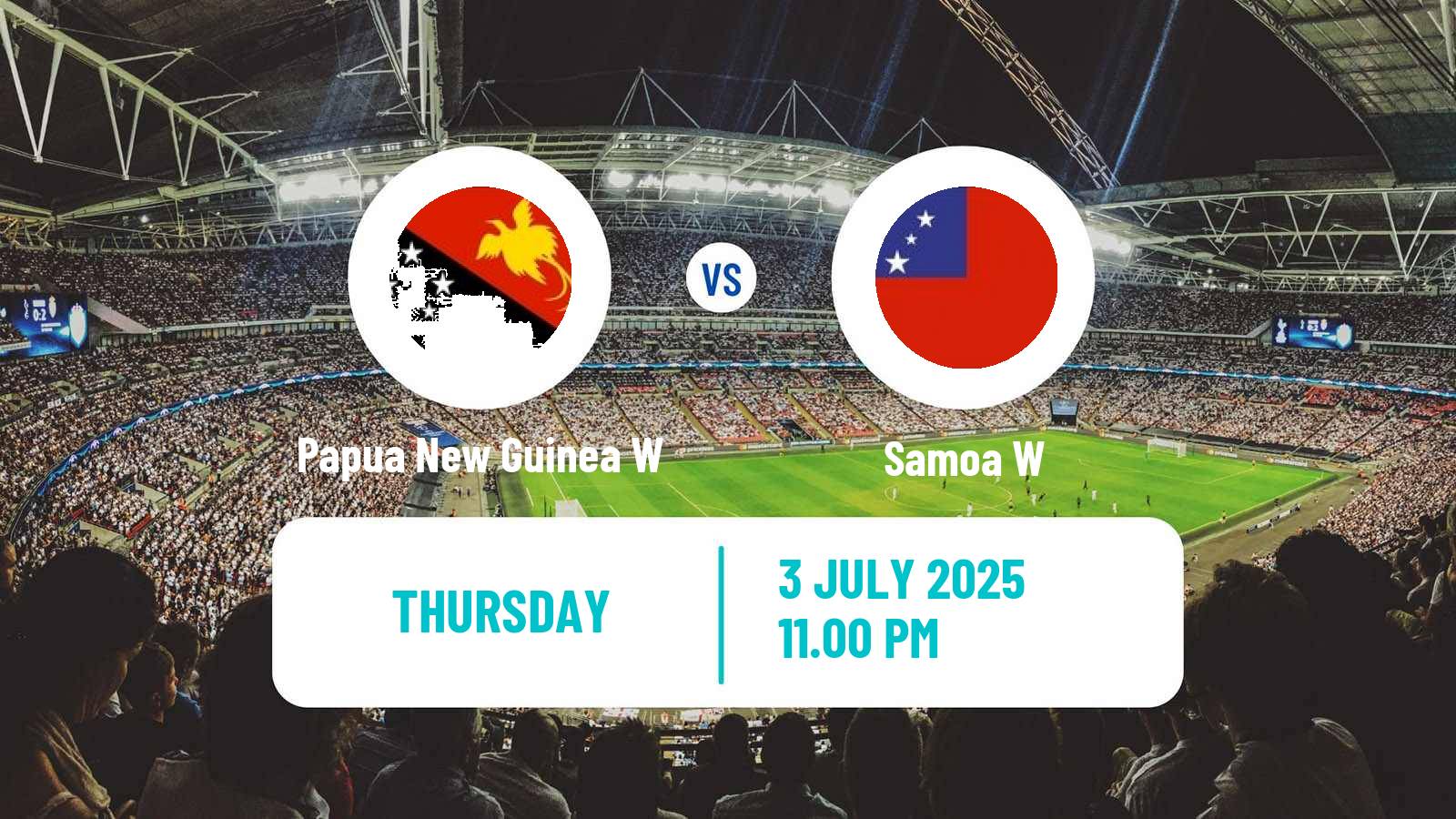 Soccer OFC Nations Cup Women Papua New Guinea W - Samoa W