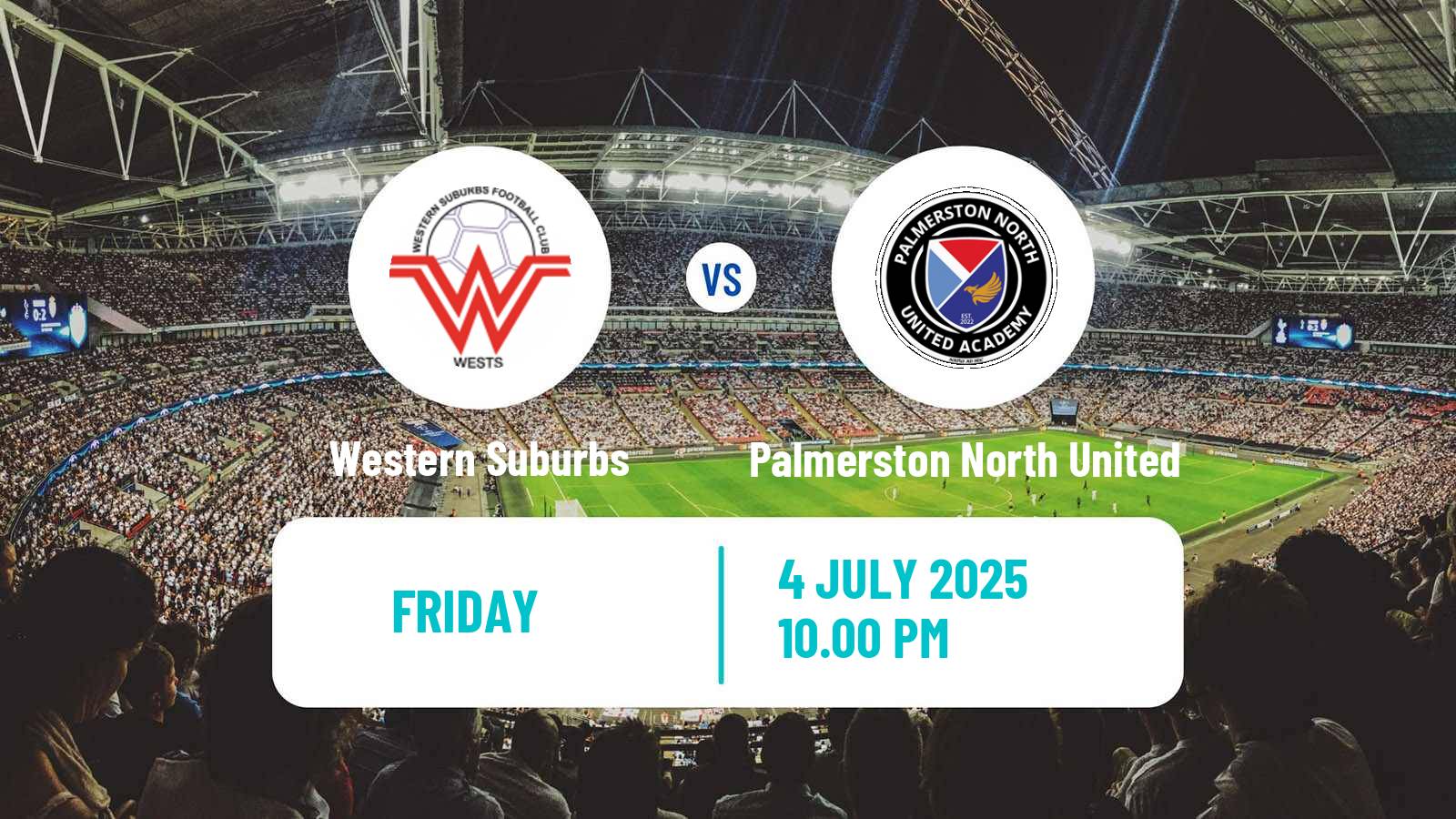 Football New Zealand Chatham Cup Western Suburbs - Palmerston North United