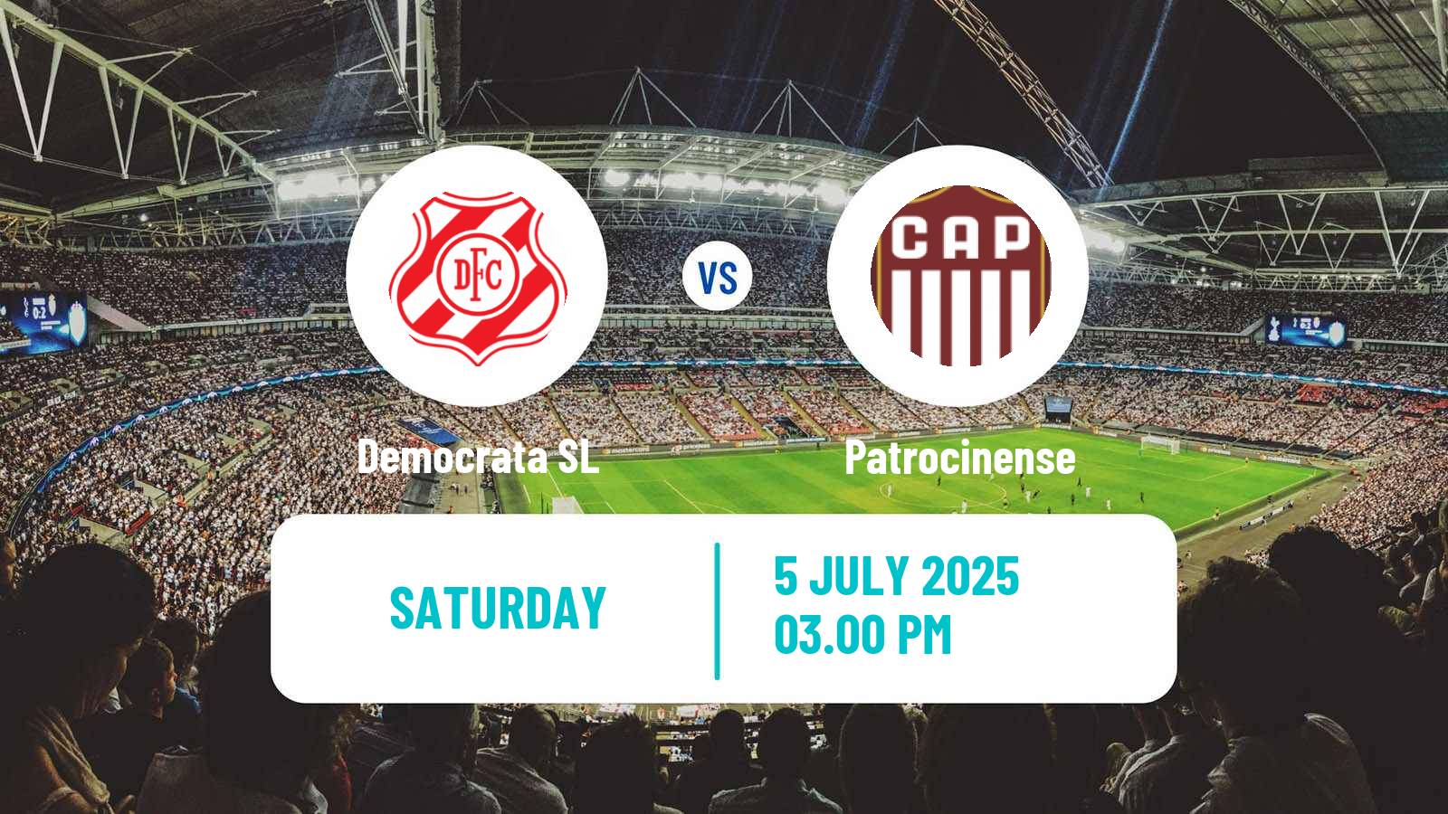 Soccer Brazilian Campeonato Mineiro 2 Democrata SL - Patrocinense