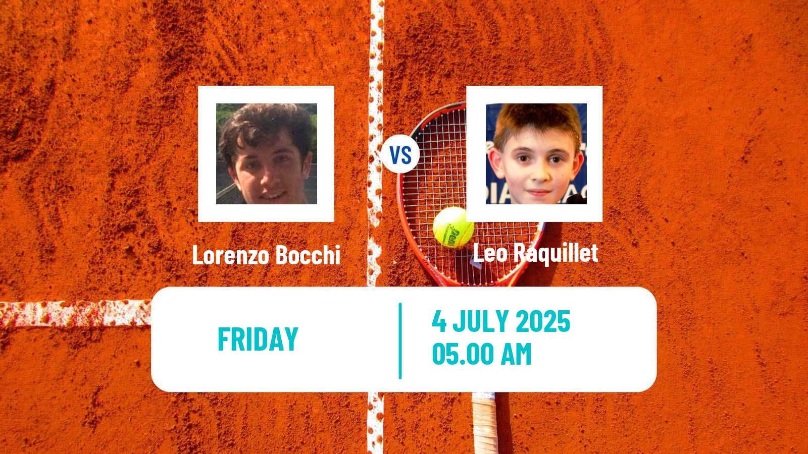 Tennis ITF M15 Getxo Men Lorenzo Bocchi - Leo Raquillet