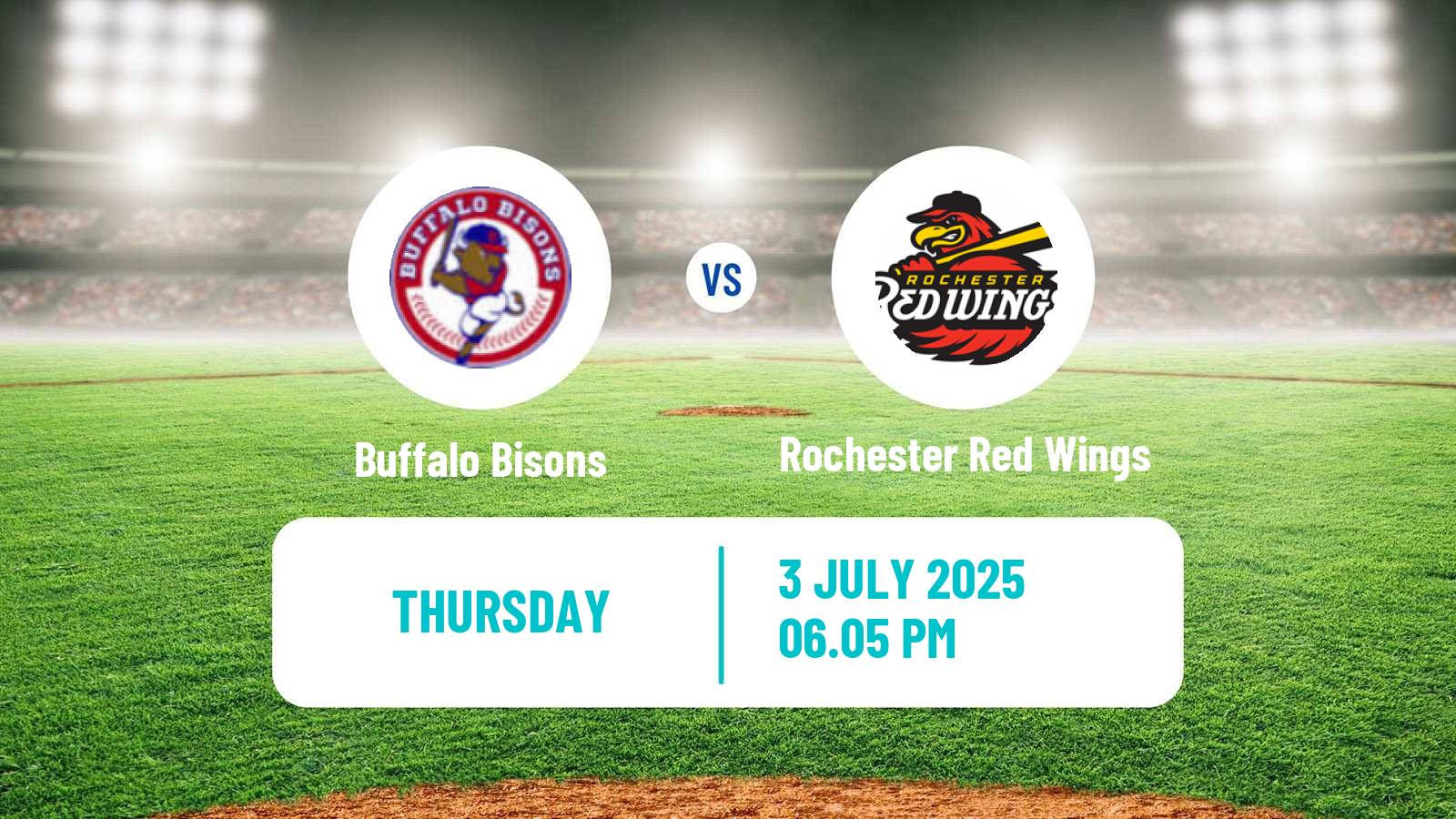 Baseball IL Buffalo Bisons - Rochester Red Wings