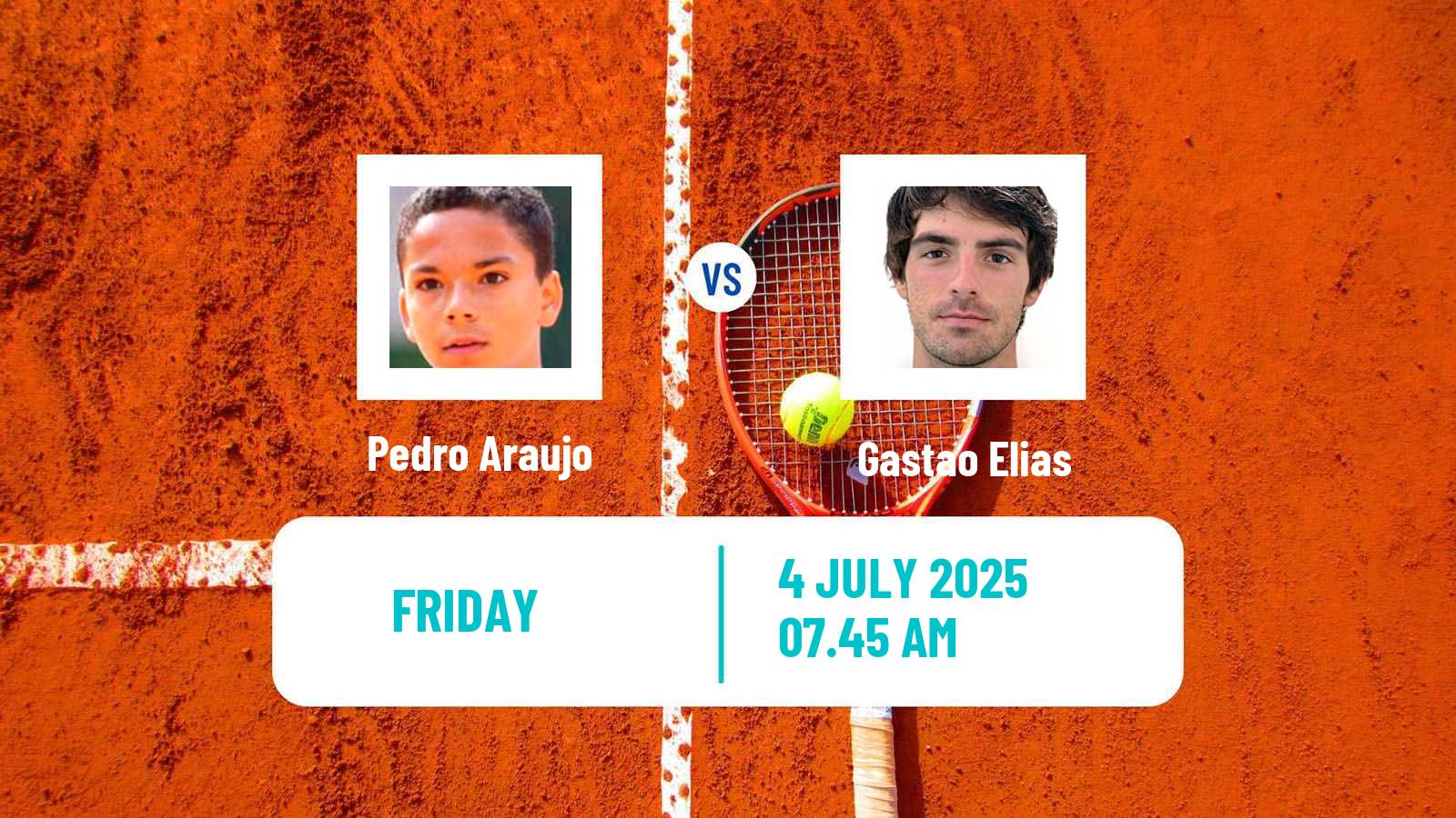 Tennis ITF M25 Figueira Da Foz Men Pedro Araujo - Gastao Elias