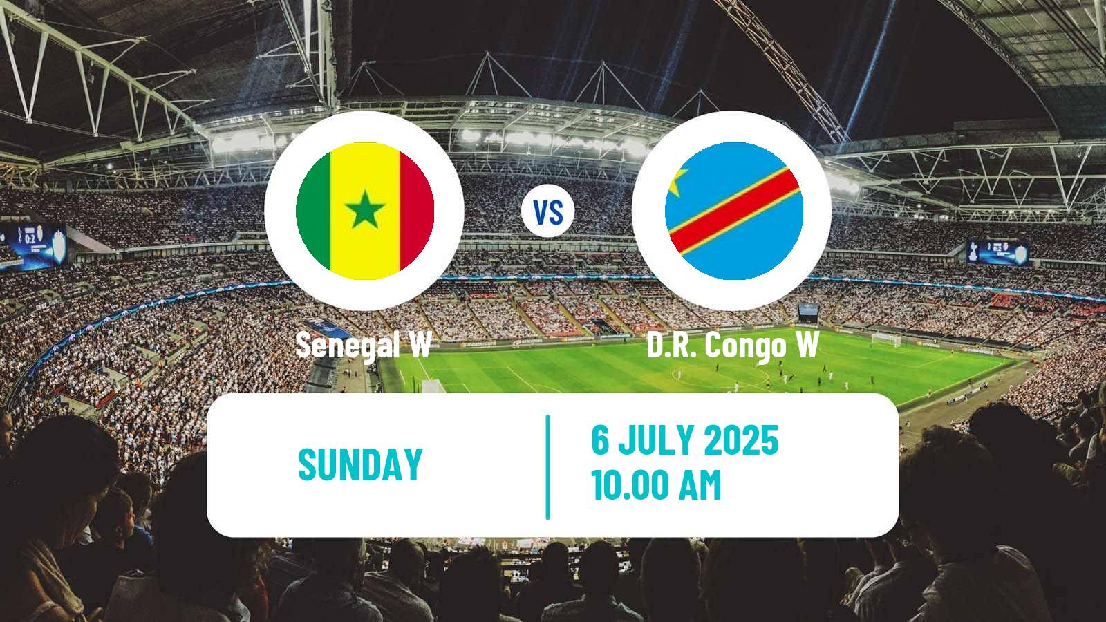 Soccer Africa Cup of Nations Women Senegal W - D.R. Congo W