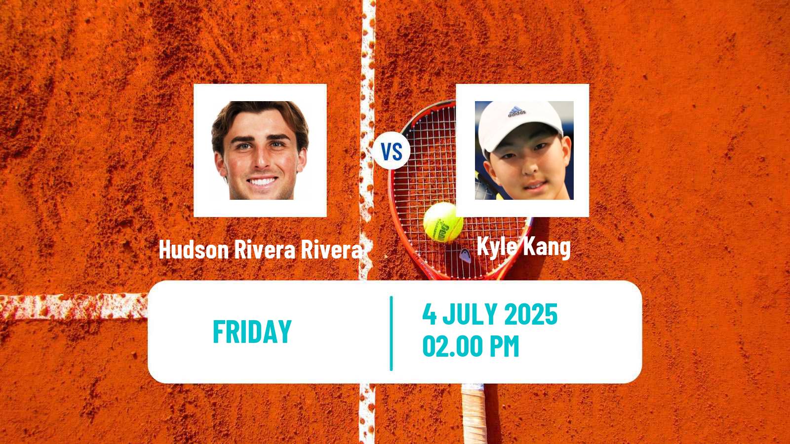 Tennis ITF M15 Los Angeles Ca Men Hudson Rivera Rivera - Kyle Kang
