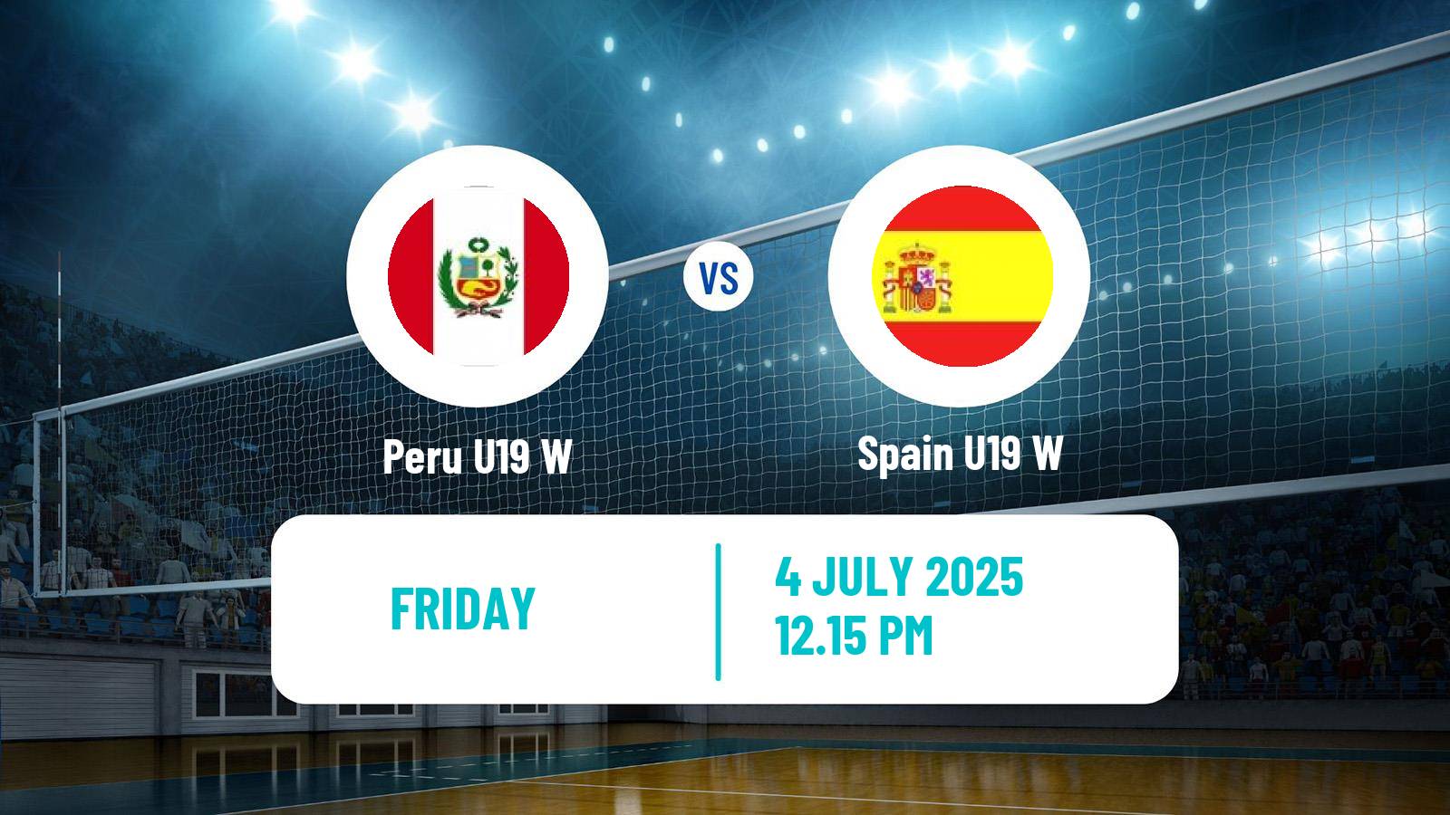 Volleyball World Championship U19 Volleyball Women Peru U19 W - Spain U19 W