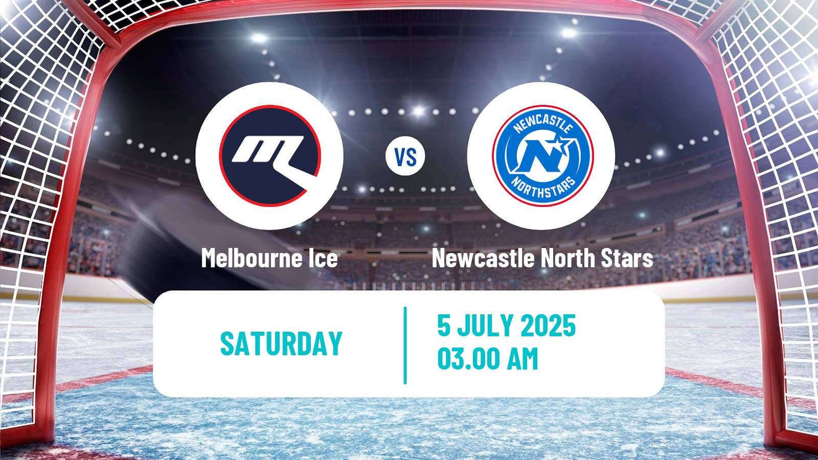 Hockey Australian Ice Hockey League Melbourne Ice - Newcastle North Stars