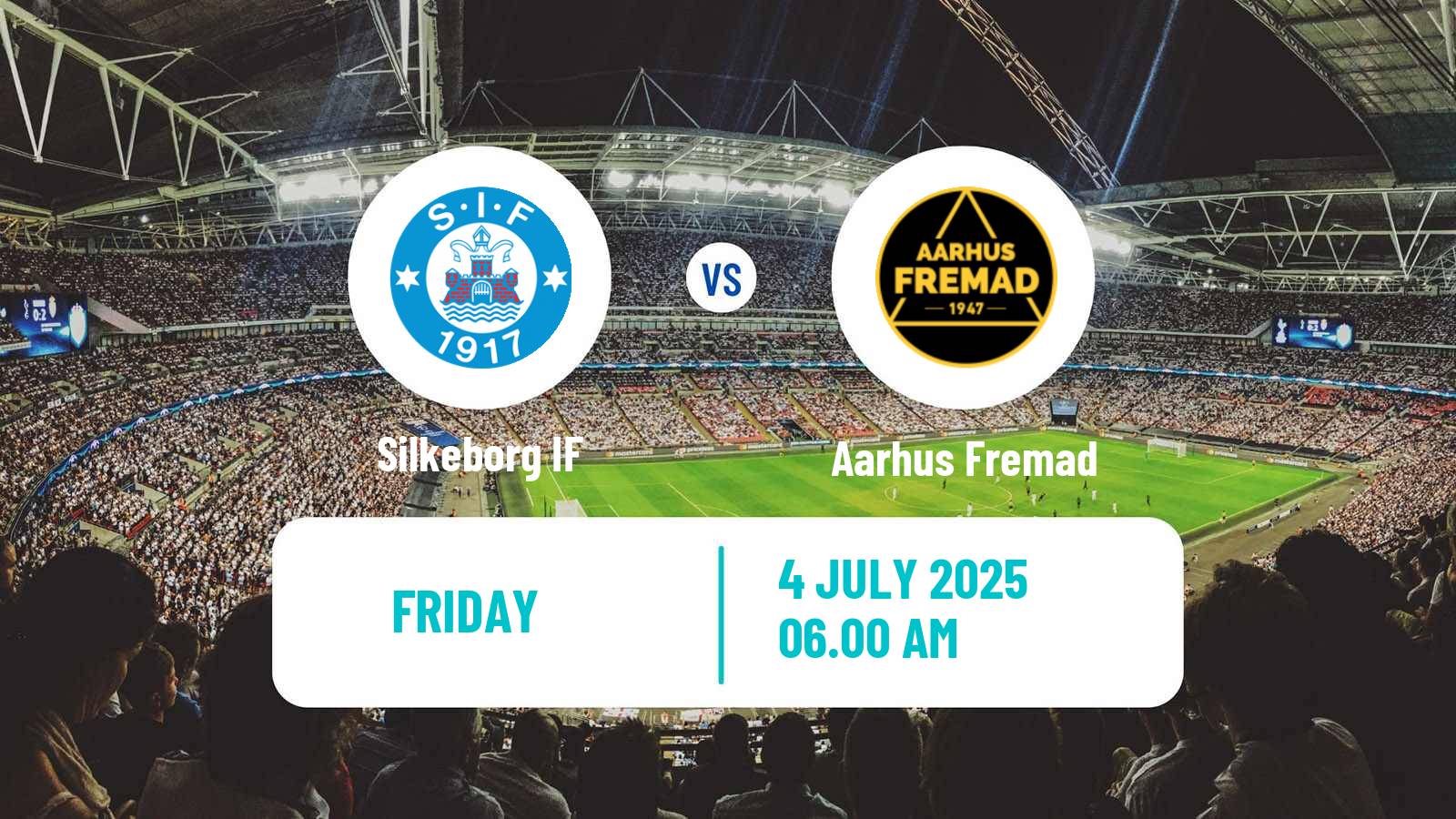 Soccer Club Friendly Silkeborg IF - Aarhus Fremad