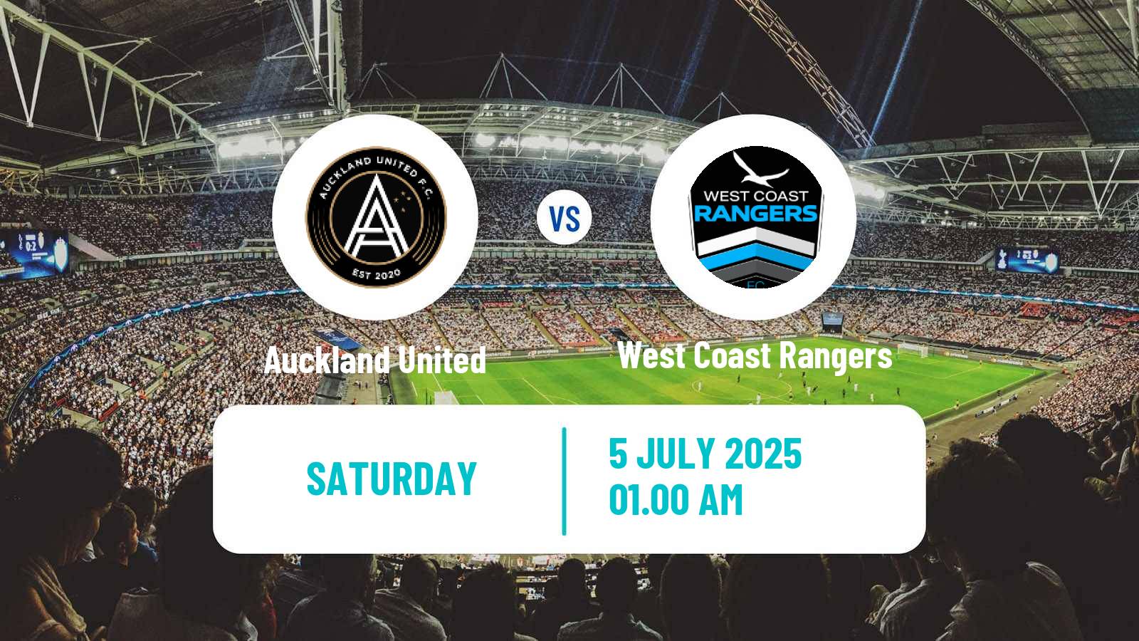 Soccer New Zealand Kate Sheppard Cup Women Auckland United - West Coast Rangers