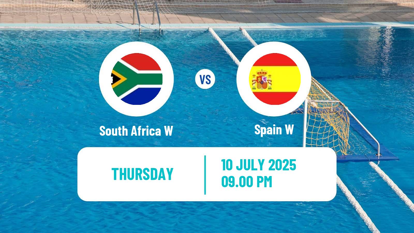 Water polo World Championship Water Polo Women South Africa W - Spain W