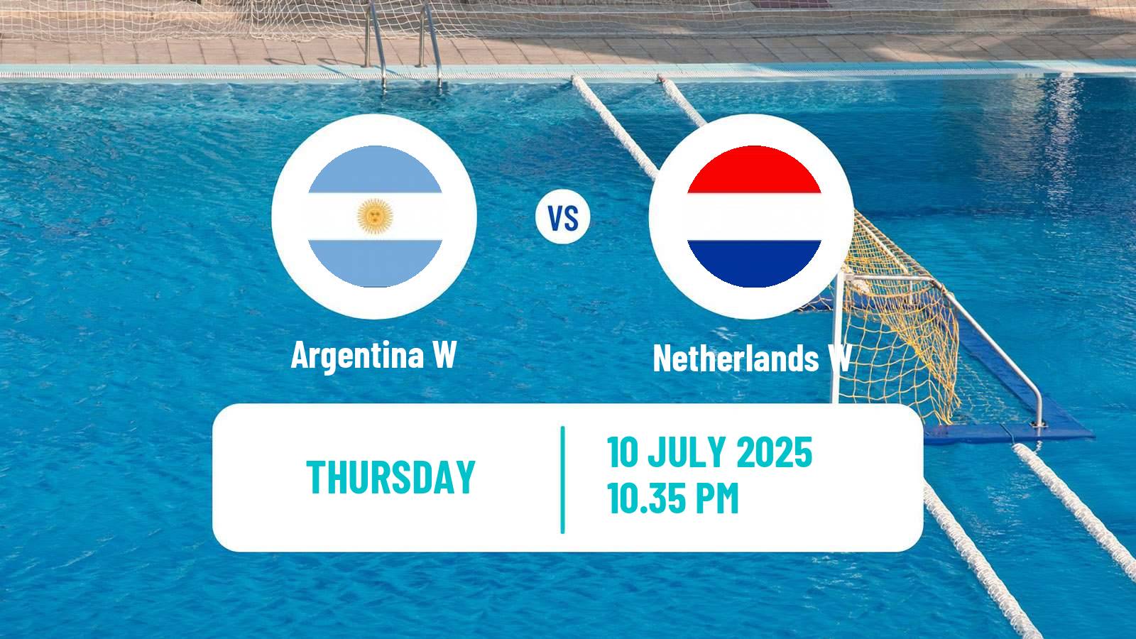 Water polo World Championship Water Polo Women Argentina W - Netherlands W