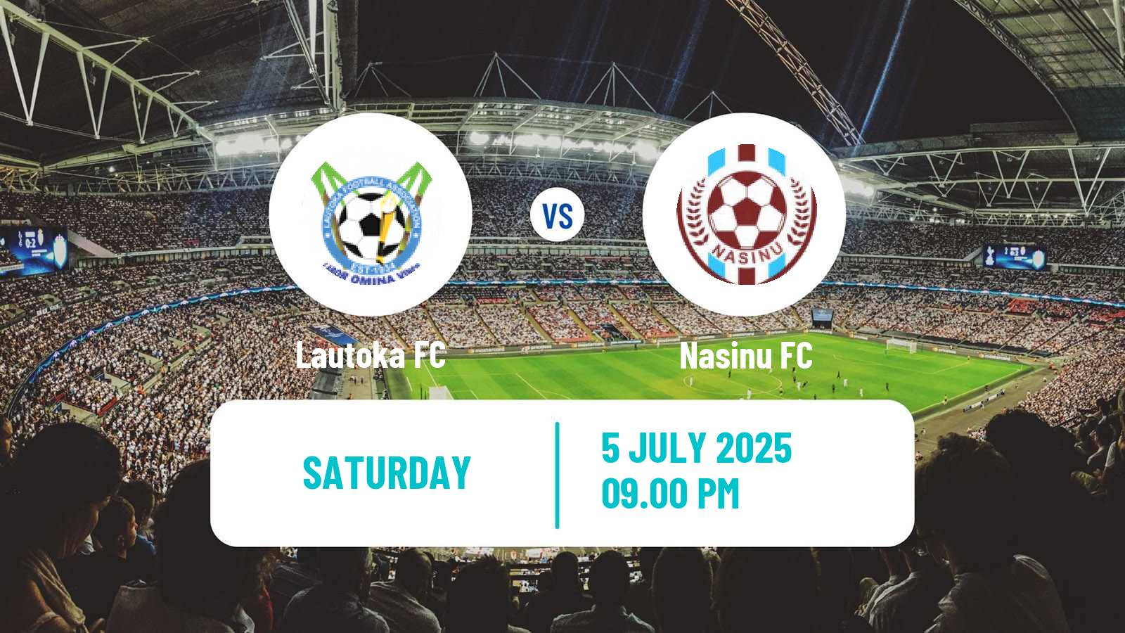 Soccer Fiji Premier League Lautoka - Nasinu
