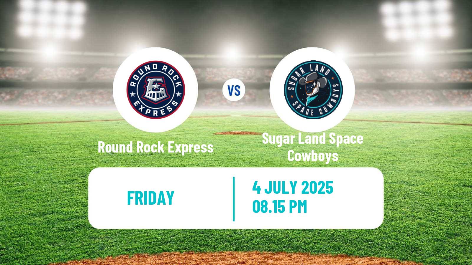 Baseball PCL Round Rock Express - Sugar Land Space Cowboys
