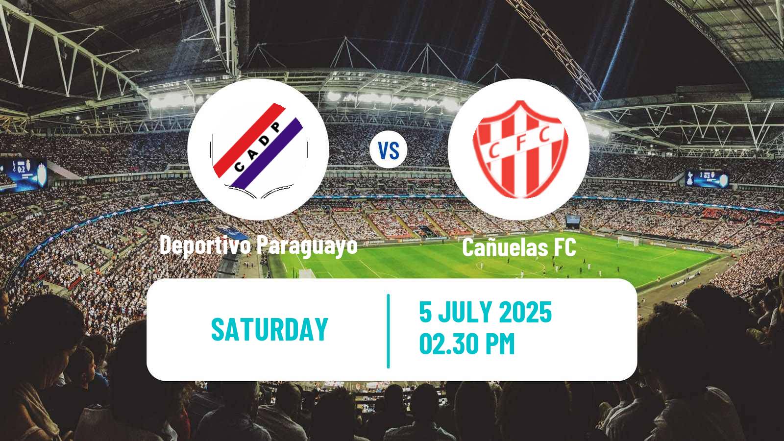 Soccer Argentinian Primera C Deportivo Paraguayo - Cañuelas