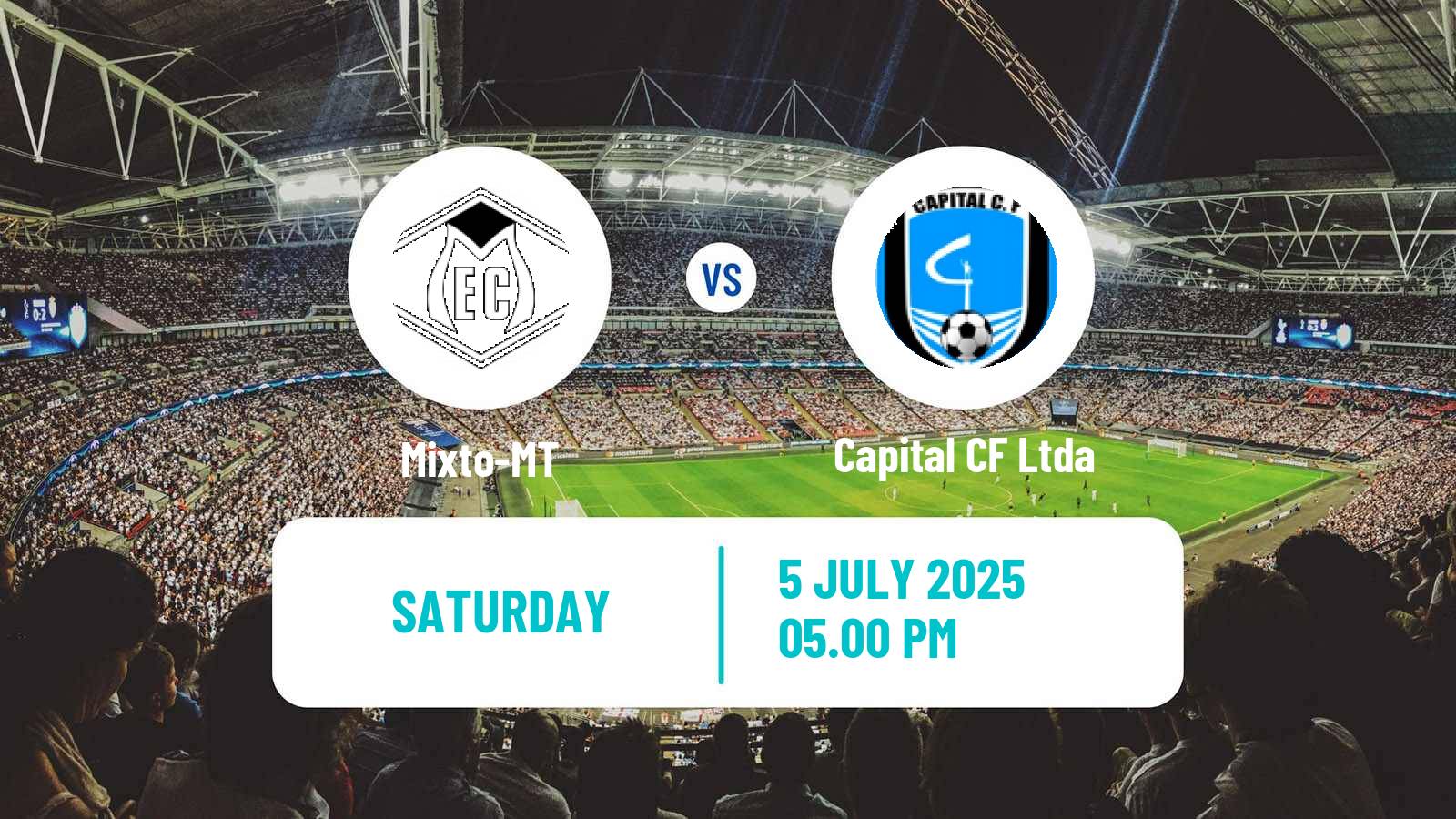 Soccer Brazilian Serie D Mixto - Capital CF Ltda