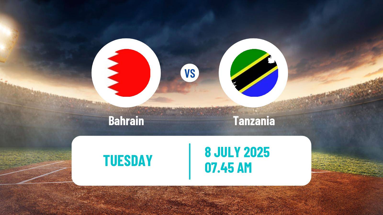 Cricket Twenty20 Quadrangular Bahrain - Tanzania