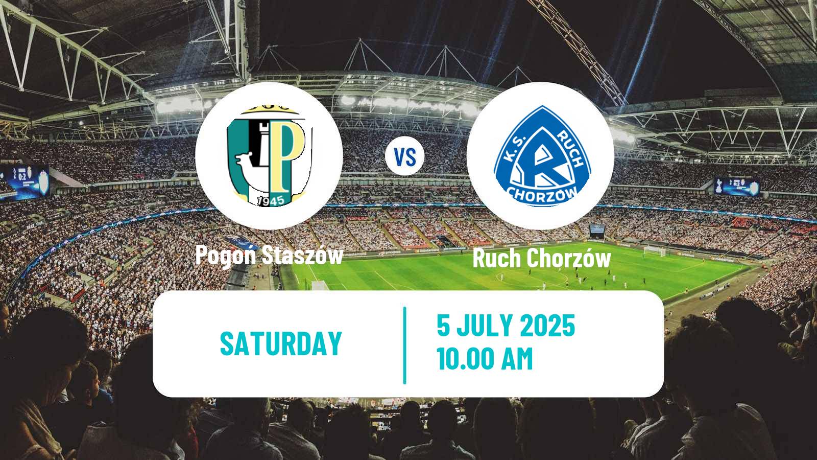Football Club Friendly Pogoń Staszów - Ruch Chorzów
