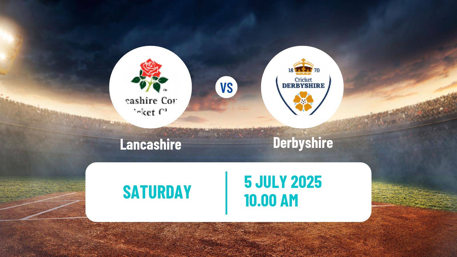 Cricket Vitality Blast Lancashire - Derbyshire