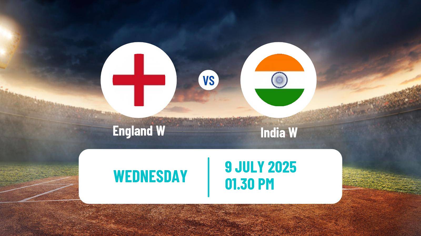 Cricket Twenty20 International Women England W - India W