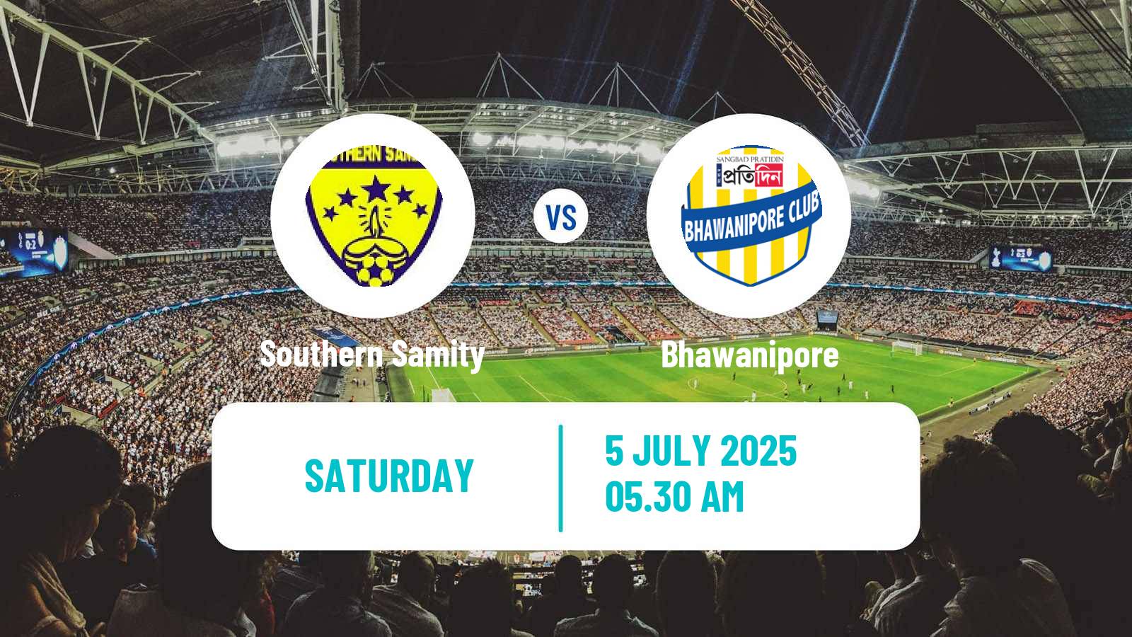 Soccer Calcutta Premier Division Southern Samity - Bhawanipore