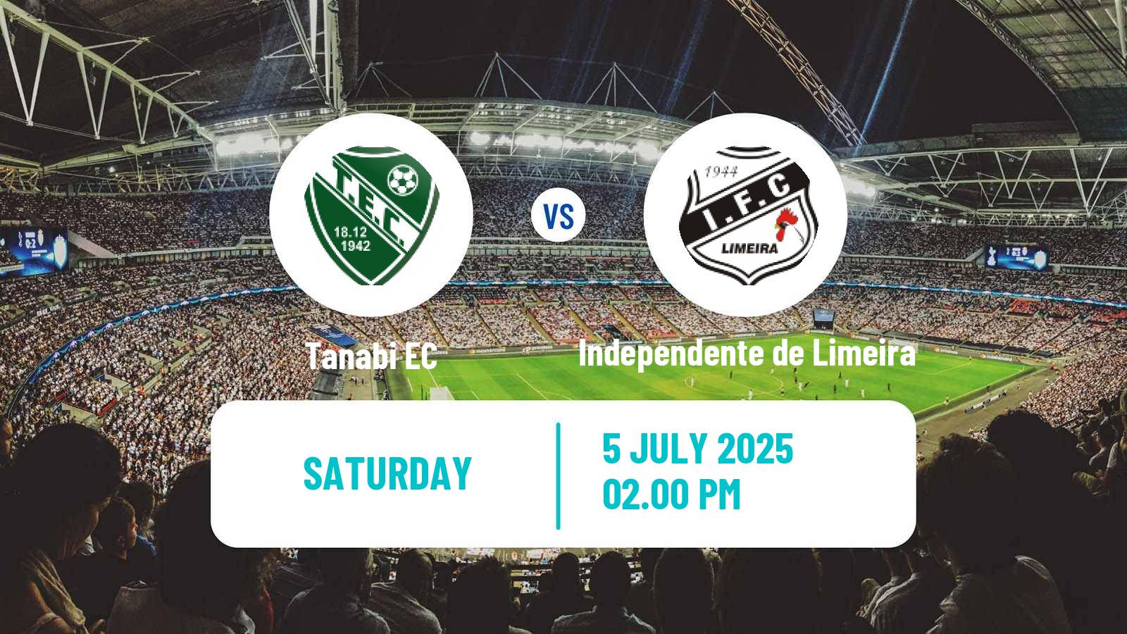 Football Brazilian Paulista B Tanabi - Independente de Limeira