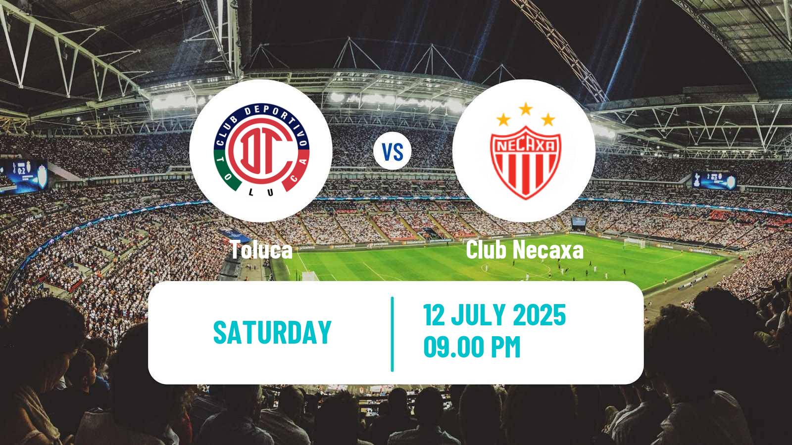 Football Mexican Liga MX Toluca - Necaxa