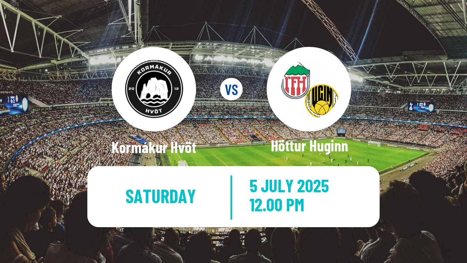 Football Icelandic Division 2 Kormákur Hvöt - Höttur Huginn