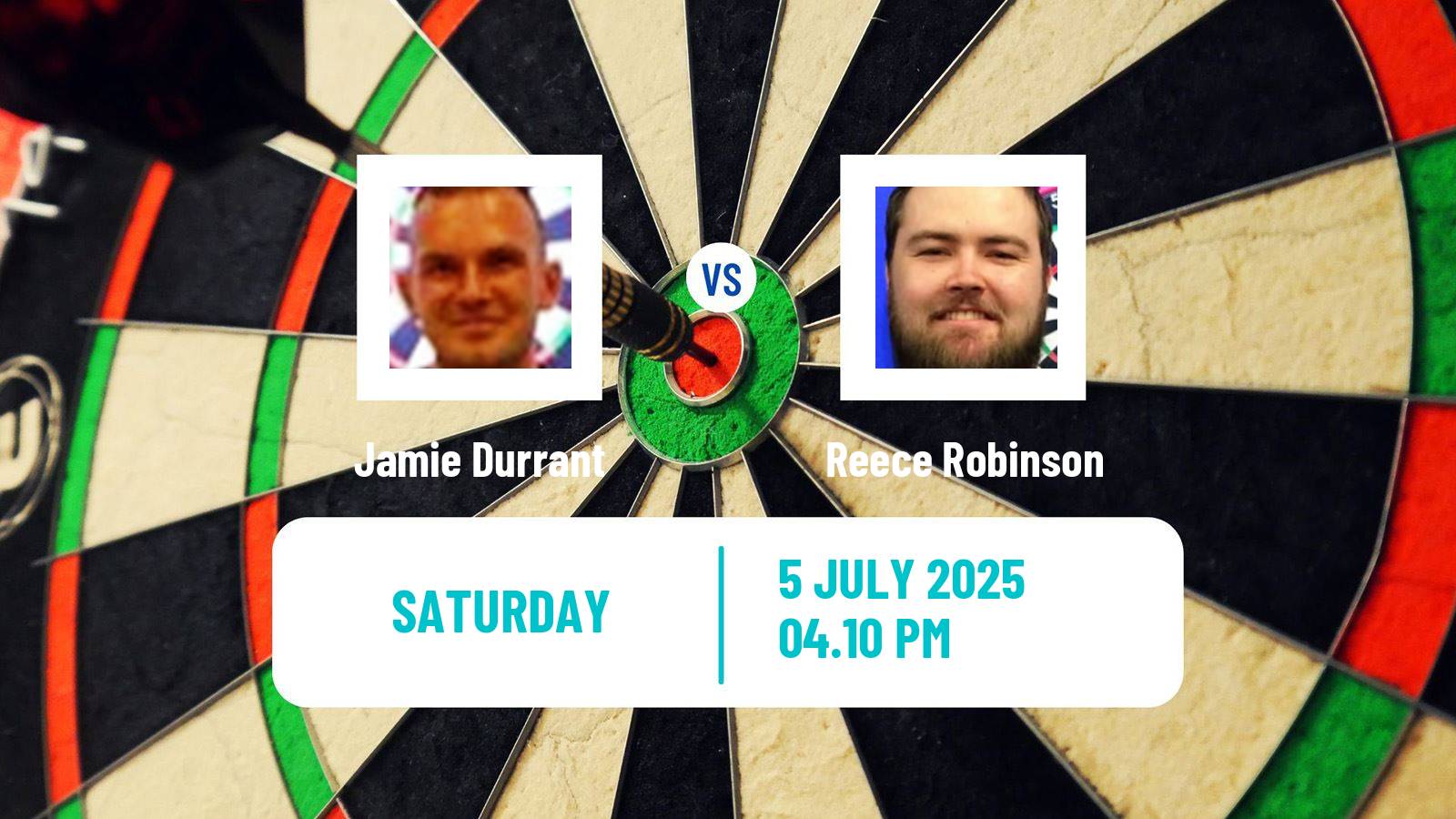Darts Modus Super Series Jamie Durrant - Reece Robinson